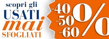 Usati Mai sfogliati sconto fino al 60%