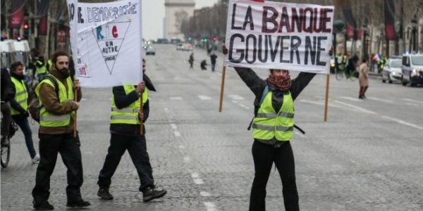 Il movimento giallo di Francia verso la «manifestazione finanziaria»