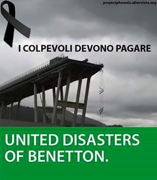 Crolla il ponte Morandi a Genova. L’austerità e i profitti fanno una strage