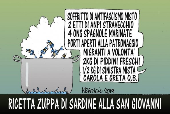 Sardine? Uno strumento di falsa coscienza del potere