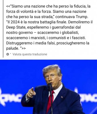 Trump non è un'alternativa, solo una anomalia