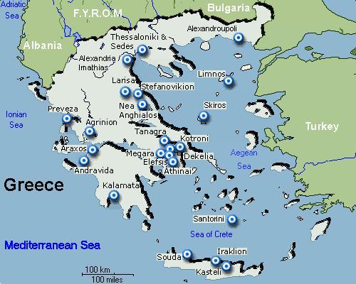 Grecia, svendita di basi militari agli Stati uniti
