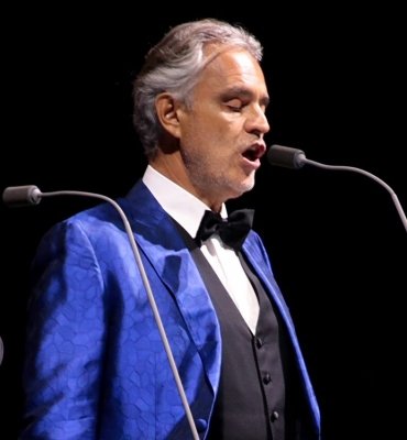 Andrea Bocelli: «ipervedente»