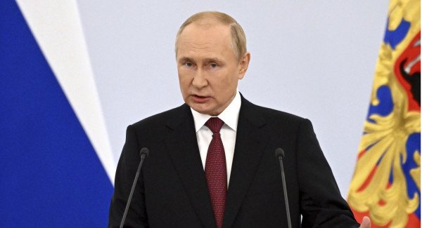 Ascoltate gente, a sua imperitura vergogna, le folli parole del tiranno Vladimir Putin