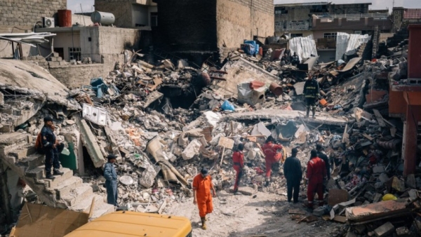 La ferocia invisibile della battaglia per Mosul
