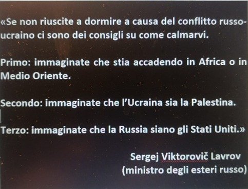 Quello che in fondo è intollerabile al "democratico" occidente