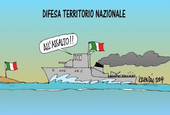 Riassumendo sinteticamente: siamo occupati militarmente da una potenza straniera da 74 anni