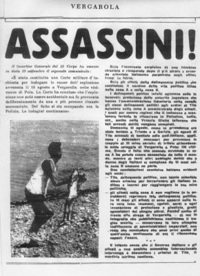 Ottant'anni fa la strage di Vergarolla: «Giocavamo sulle bombe disinnescate, poi l’inferno. E Pola si svuotò»