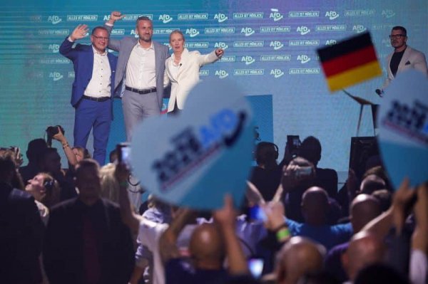 AfD, o il grande ritorno del teatro antifascista