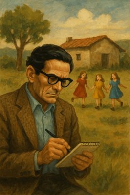 Ο Παζολίνι και η οικογένειά του στο δάσος