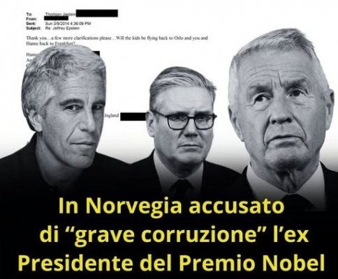 Terremoto Epstein: a Oslo indagato l&rsquo;ex presidente del nobel Jagland, a Londra Starmer sull&rsquo;orlo del baratro