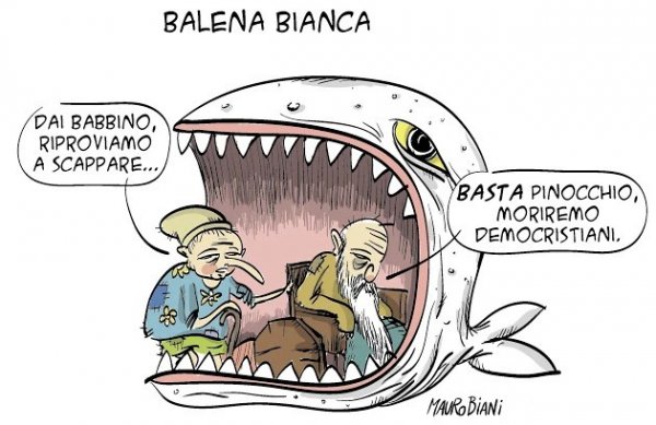 &Egrave; inutile, in Italia governa sempre la DC