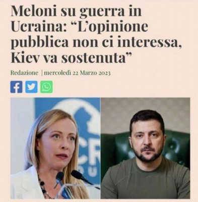 "L'opinione pubblica non ci interessa"