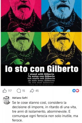Lo stato vuole uccidere Gilberto Cavallini: deve morire in cella perch&eacute; fascista?