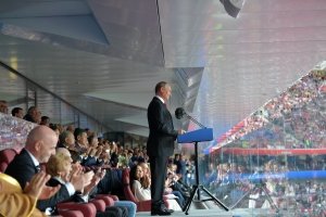 Cronaca sportivo mondana o propaganda di guerra?