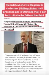 Ma Bill Clinton non era 