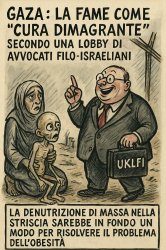 Gaza: la fame come 