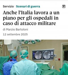 Italia neutrale: fermare la follia bellicista