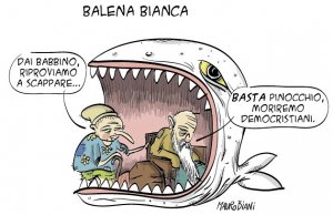 È inutile, in Italia governa sempre la DC