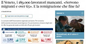 La grande menzogna su immigrazione e calo della natalità