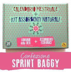 Calendario Mestruale + KIT Assorbenti Naturali - SPRINT BAGGY