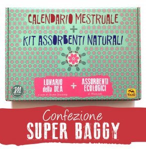 Calendario Mestruale + KIT Assorbenti Naturali - SUPER BAGGY
