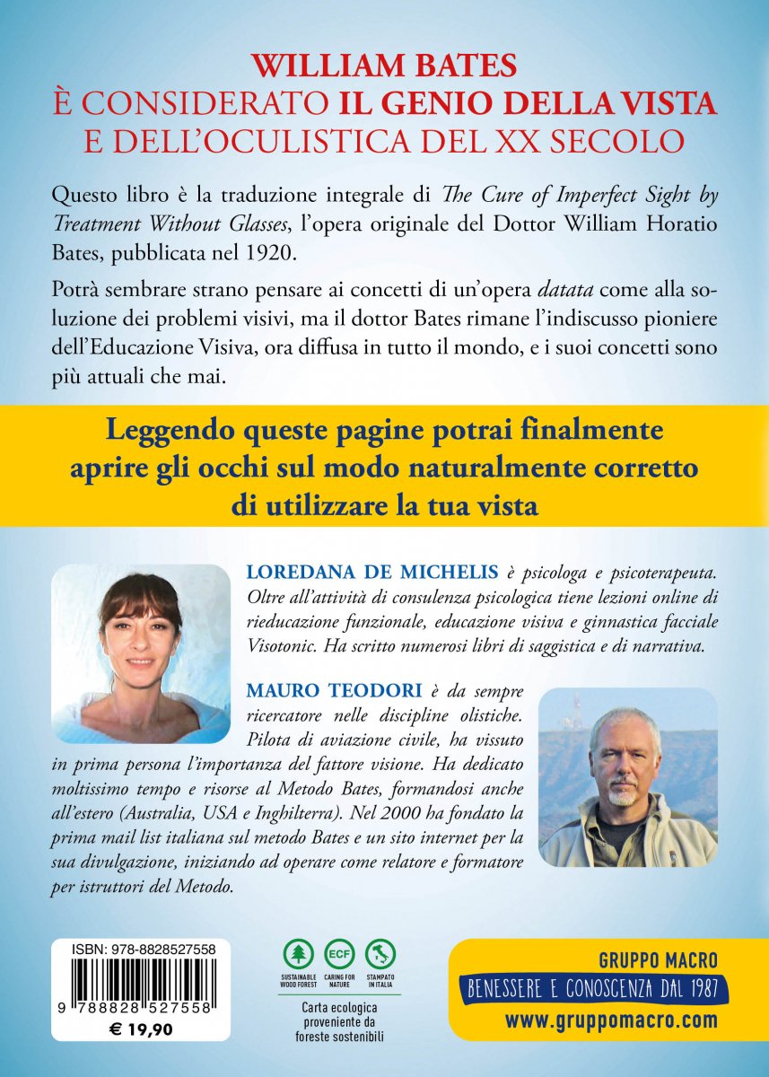 Il metodo bates per una vista perfetta senza clearance occhiali