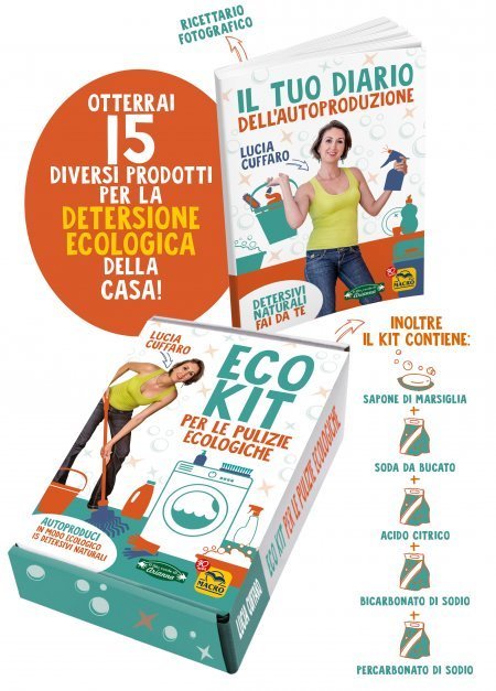 Eco Kit per le Pulizie Ecologiche - Libro