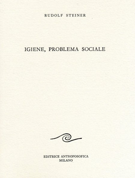 Igiene, Problema Sociale - Libro