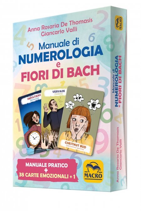 Manuale di Numerologia e Fiori di Bach USATO - Box Carte + Libretto