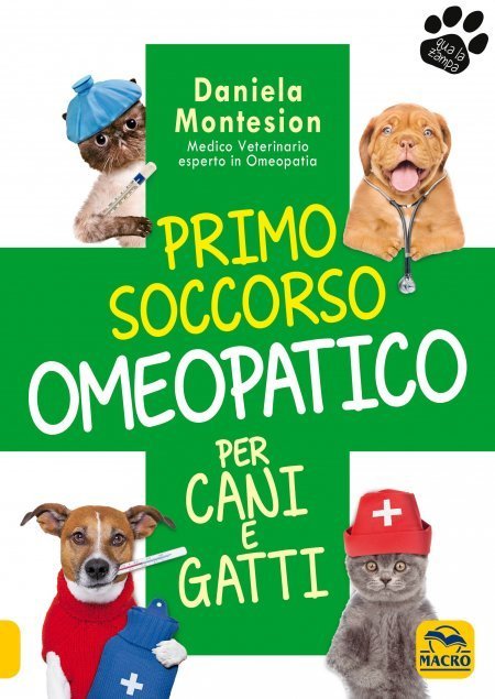 Primo Soccorso Omeopatico per Cani e Gatti USATO - Libro